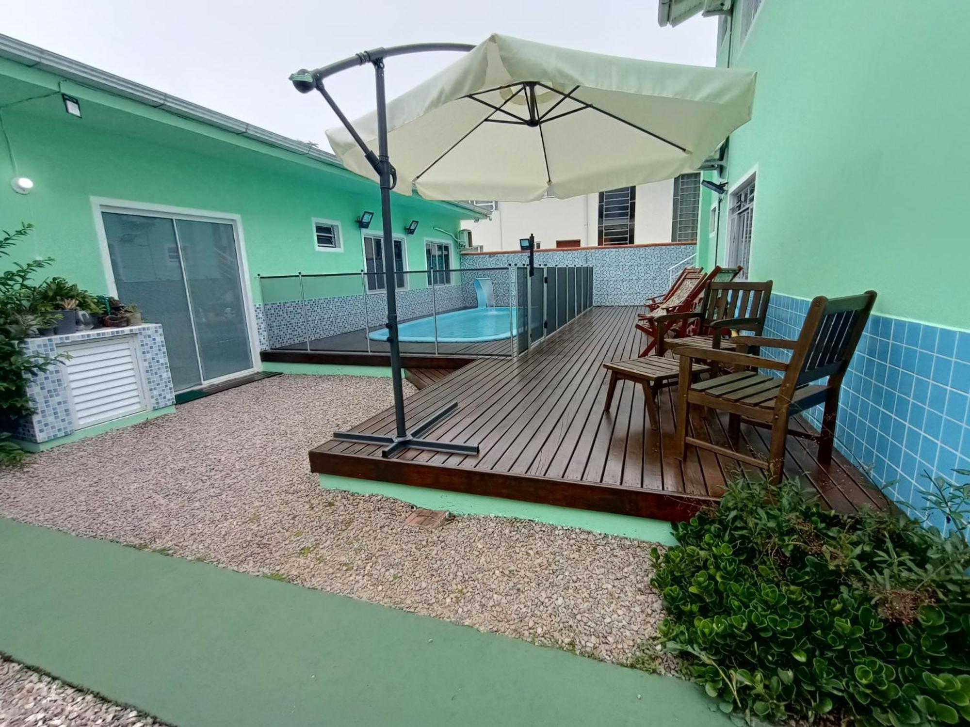 Hostel Casa Da Vo Rosa Governador Celso Ramos Kültér fotó